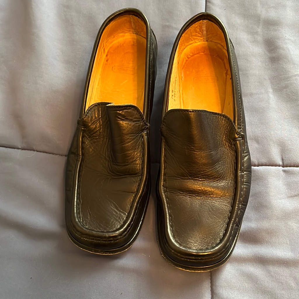 Authentic Vintage Coach Leather Loafers